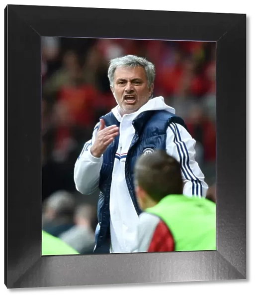 Jose Mourinho's Euphoric Moment: Chelsea's Second Goal Against Liverpool at Anfield (BPL 2013-14)