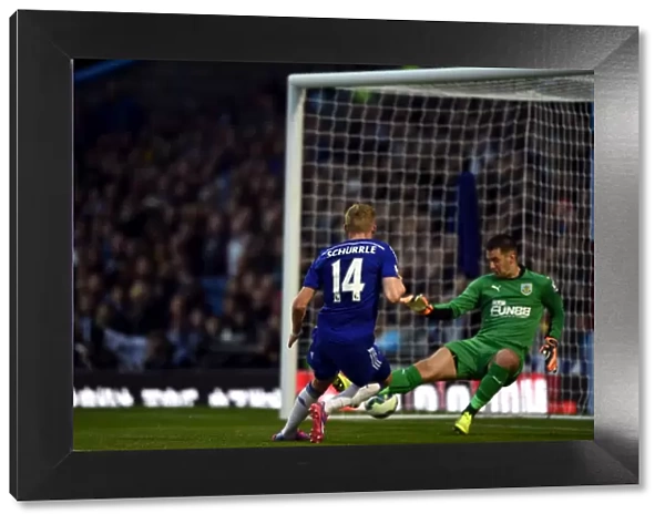 Andre Schurrle Scores Chelsea's Second Goal: Burnley vs. Chelsea (18th August 2014)