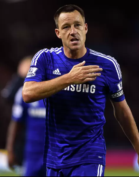 John Terry: Triumphant Captain After Chelsea's Victory at Burnley's Turf Moor - Barclays Premier League 2014