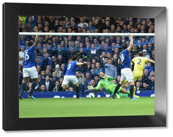 Branislav Ivanovic Scores Chelsea's Second Goal: Everton vs. Chelsea (30.08.2014)