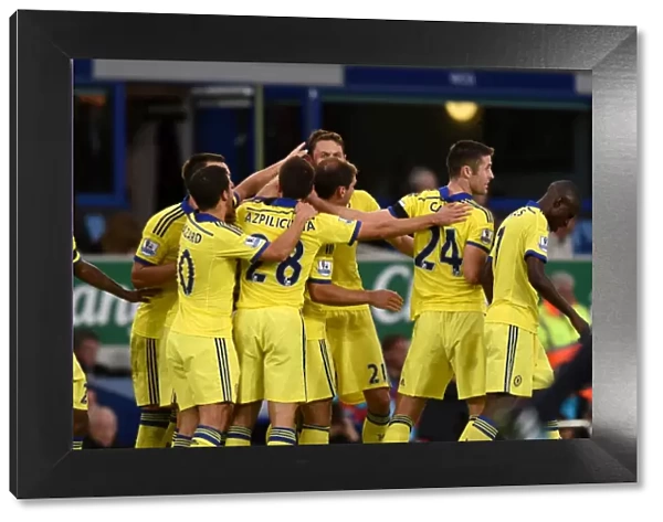 Chelsea's Glory: Nemanja Matic's Game-Changing Fourth Goal vs. Everton (BPL 2014)