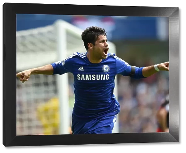 Diego Costa's Thrilling Goal: Chelsea vs Swansea City (September 13, 2014)