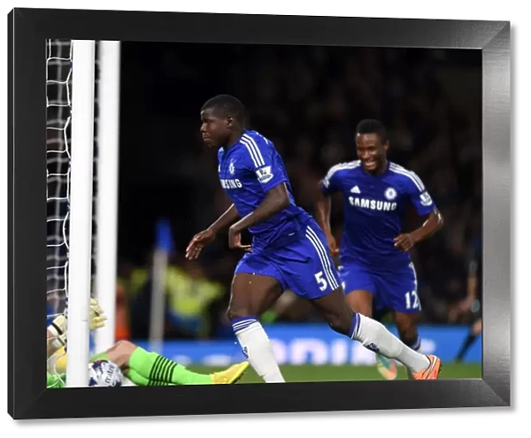 Kurt Zouma Scores First Goal: Chelsea's Thriller in Capital One Cup Third Round vs. Bolton Wanderers (September 24, 2014)