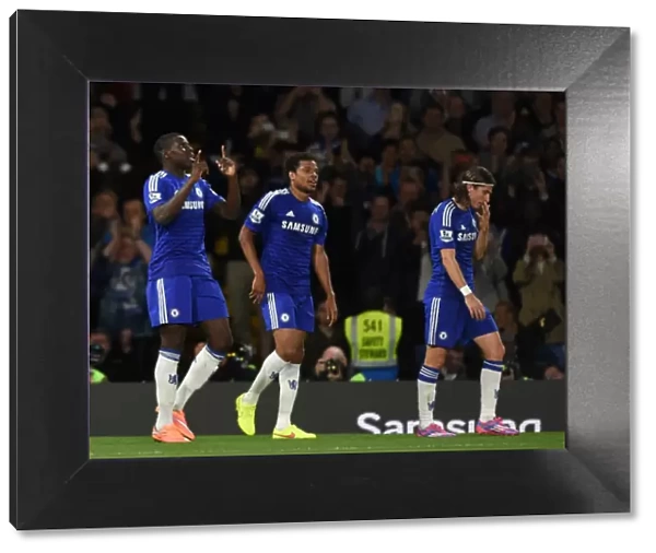 Chelsea's Kurt Zouma Nets First Goal: Capital One Cup Victory Over Bolton Wanderers (September 24, 2014)