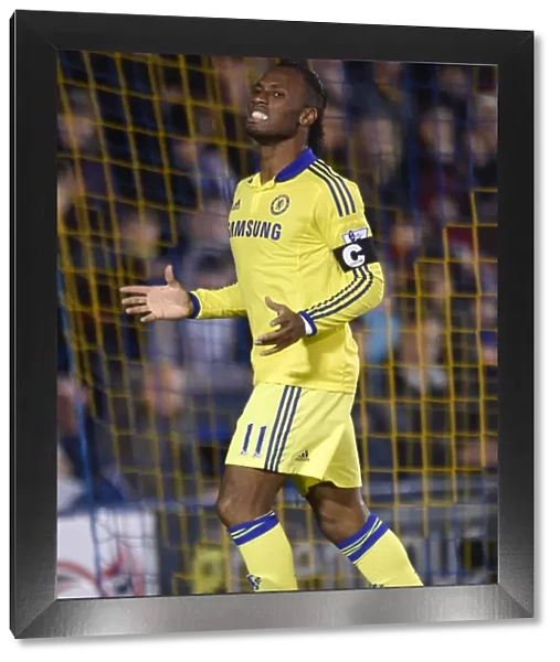 Regretful Didier Drogba: A Missed Opportunity at Shrewsbury Town's Greenhous Meadow (Capital One Cup, 2014)