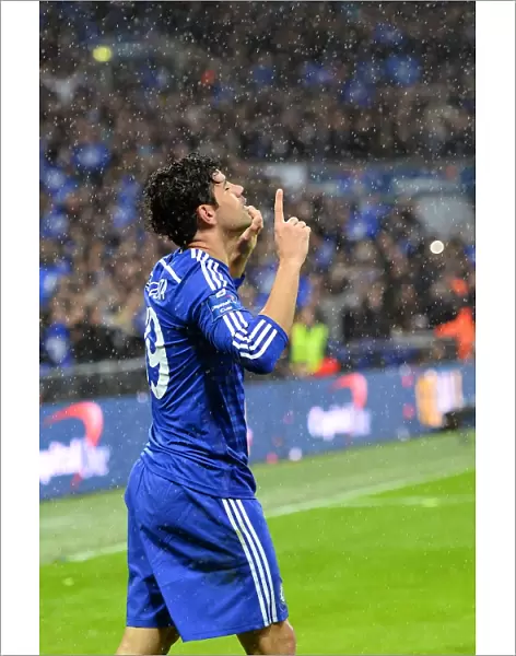 Diego Costa's Brace: Chelsea's Carling Cup Final Victory over Tottenham Hotspur (March 1, 2015) at Wembley Stadium