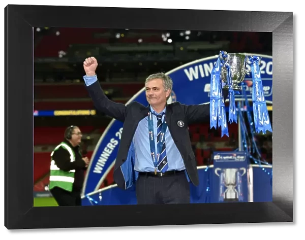 Jose Mourinho Lifts the Capital One Cup: Chelsea's Victory over Tottenham Hotspur at Wembley Stadium (March 1, 2015)