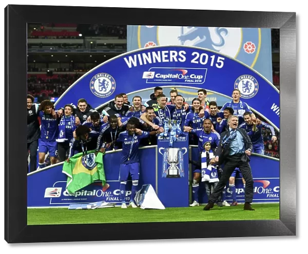 Jose Mourinho's Triumph: Chelsea's Carling Cup Victory over Tottenham at Wembley Stadium