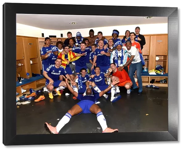 Chelsea Football Club: Title Triumph in the Stamford Bridge Dressing Room (May 3, 2015)