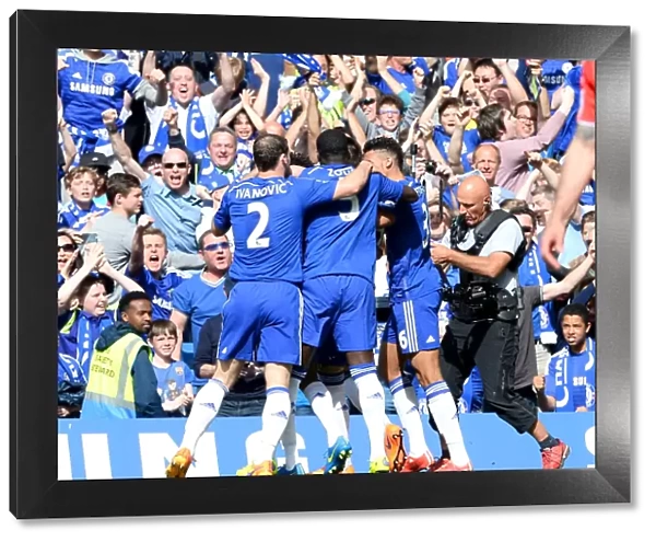 John Terry Scores the First Goal: Chelsea vs. Liverpool (2014-2015) - Stamford Bridge