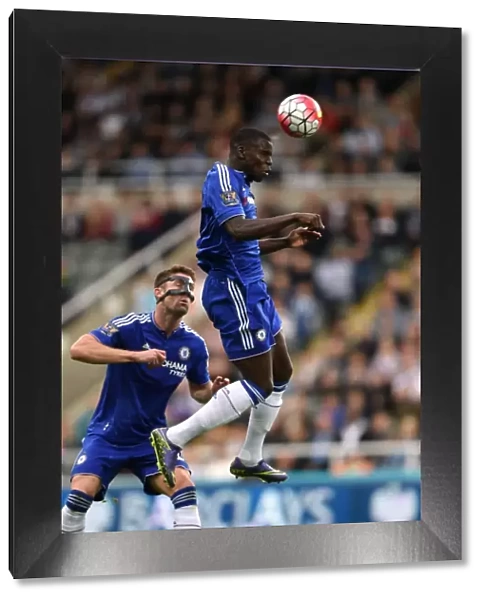Chelsea's Kurt Zouma Claims Aerial Victory: Chelsea vs. Newcastle United (September 2015)