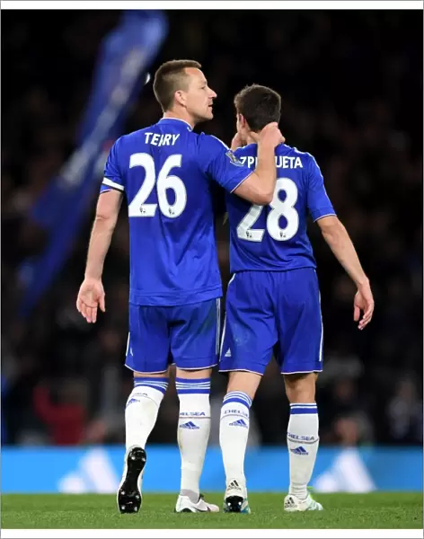 John Terry and Cesar Azpilicueta: United in Victory - Chelsea's Epic Draw Against Tottenham (2015-16)