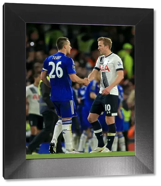 John Terry and Harry Kane: A Sportsmanshandshake After a Hard-Fought Chelsea vs. Tottenham Clash (2015-16)
