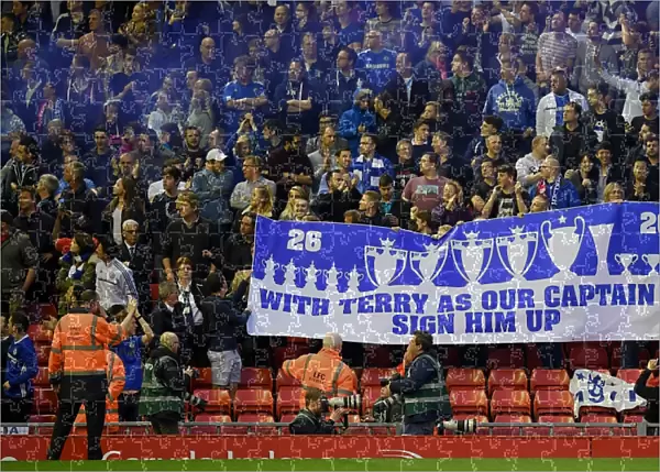 Chelsea Fans United: A Sea of Blue - John Terry Tribute at Anfield (Liverpool vs. Chelsea, 2015-16)