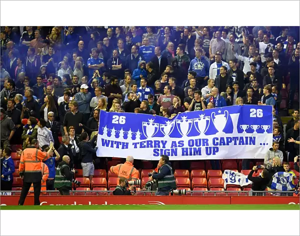Chelsea Fans United: A Sea of Blue - John Terry Tribute at Anfield (Liverpool vs. Chelsea, 2015-16)