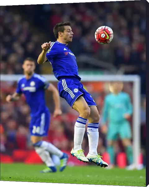 Azpilicueta in Action: Liverpool vs. Chelsea, Premier League 2015-16 - Chelsea FC