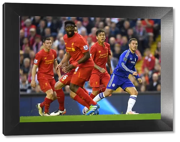 Eden Hazard Strikes First: Liverpool vs. Chelsea (Premier League, Anfield, 2015-16) - Chelsea's Opening Goal by Hazard