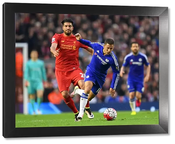 Battle for the Ball: Emre Can vs. Eden Hazard - Liverpool vs. Chelsea (2015-16) - Premier League Rivalry