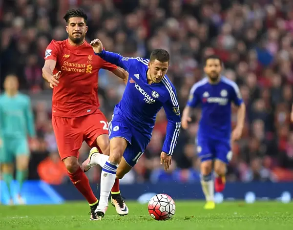 Battle for the Ball: Emre Can vs. Eden Hazard - Liverpool vs. Chelsea (2015-16) - Premier League Rivalry