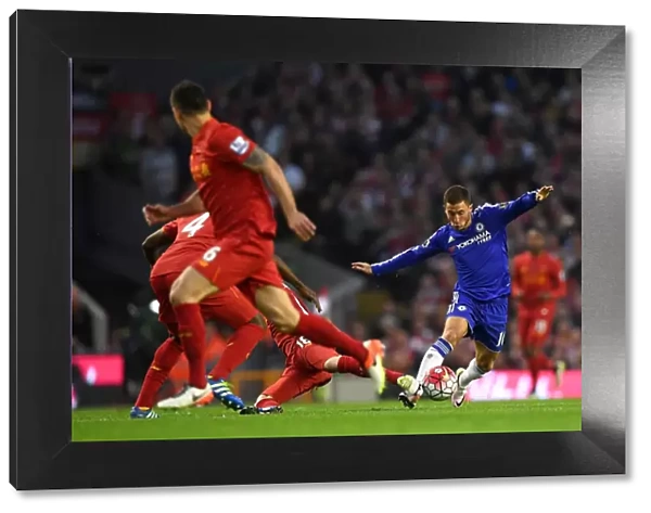 Clash at Anfield: A Battle for the Ball - Kolo Toure vs. Eden Hazard (2015-16) - Premier League Showdown