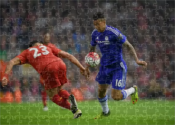 Kenedy in Action: Liverpool vs. Chelsea - Premier League Clash (2015-16)