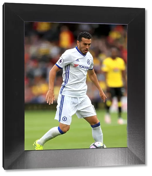 Pedro in Action: Watford vs. Chelsea - Premier League - Rodriguez's Thrilling Performance (Away)