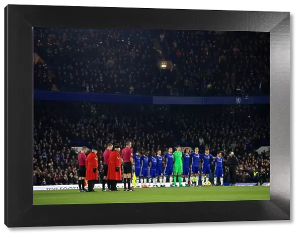 Remembrance Day Tribute: Premier League - Chelsea vs. Everton - Players Honor with Silence at Stamford Bridge