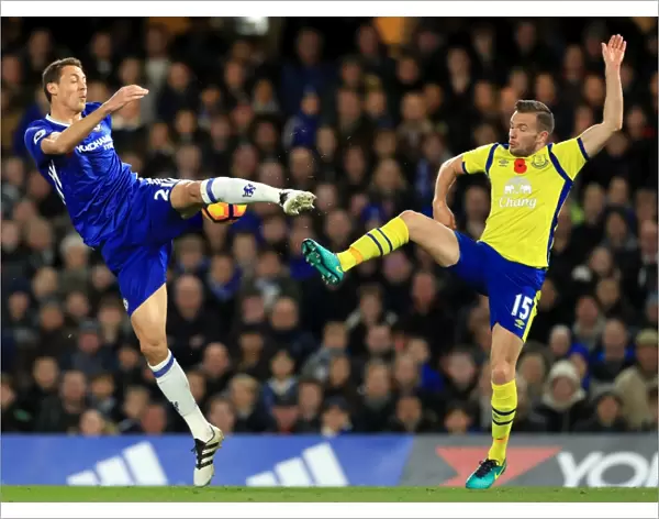 Intense Rivalry: Matic vs. Cleverley - Chelsea vs. Everton: A Battle for Supremacy at Stamford Bridge