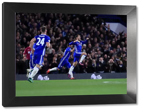 Eden Hazard's Stunner: Chelsea's Fourth Goal vs Everton at Stamford Bridge