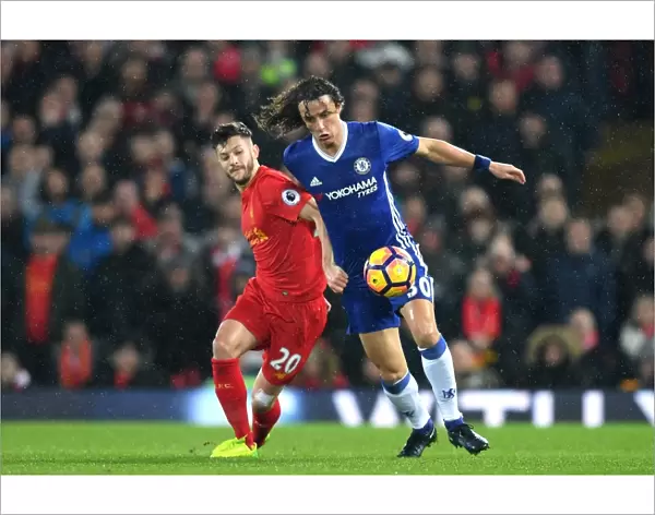 Intense Rivalry: Luiz vs. Lallana - Liverpool vs. Chelsea, Premier League: Battle for Supremacy