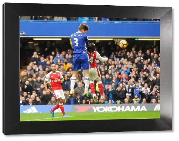 Marcos Alonso Scores Opening Goal: Chelsea vs Arsenal, Premier League, Stamford Bridge