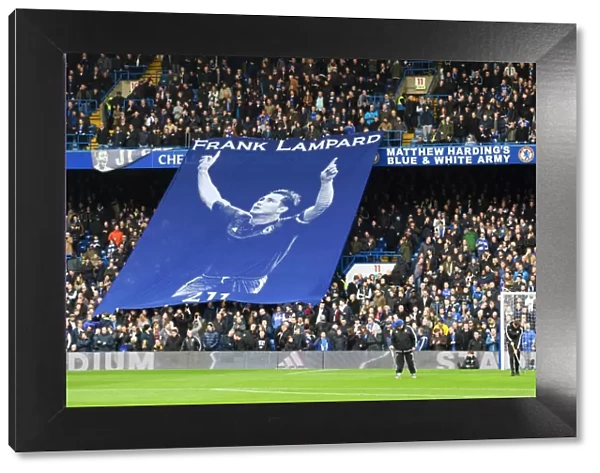 Chelsea Fans Pay Tribute to Frank Lampard with Banner at Stamford Bridge vs Arsenal