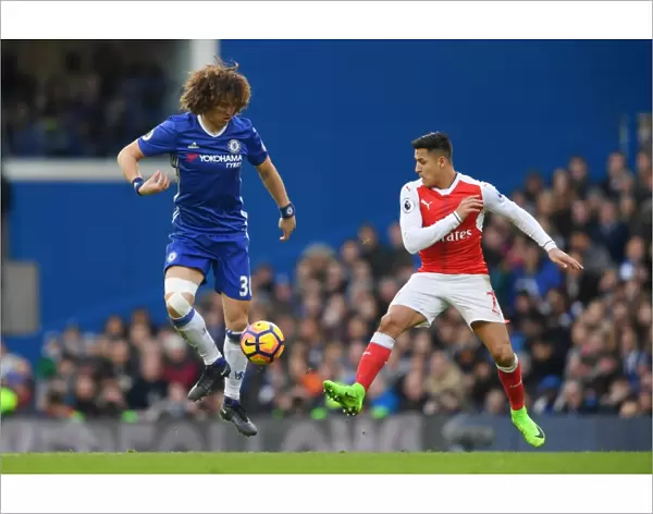 Battle for the Ball: Luiz vs. Sanchez - Chelsea vs. Arsenal, Premier League Rivalry