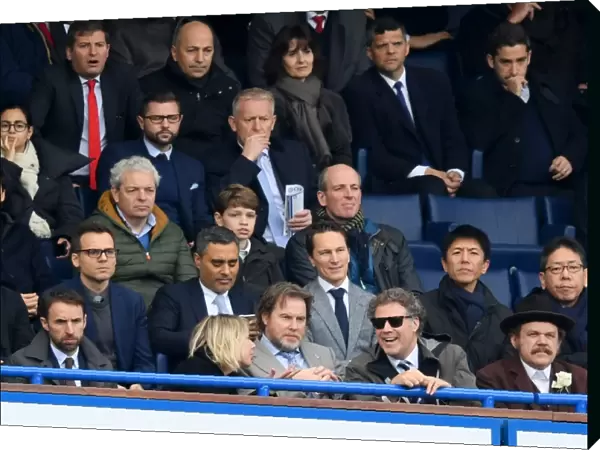 Gareth Southgate, Will Ferrell, and John C. Reilly: A Triple Threat at Chelsea vs. Arsenal, Premier League