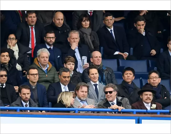 Gareth Southgate, Will Ferrell, and John C. Reilly: A Triple Threat at Chelsea vs. Arsenal, Premier League