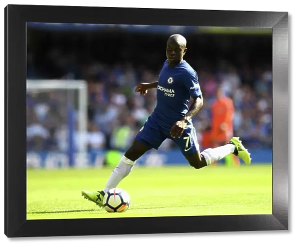 N'Golo Kante in Action: Chelsea vs Everton, Premier League, Stamford Bridge