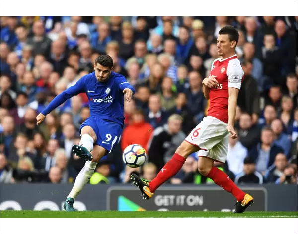 Morata vs. Koscielny: A Premier League Showdown at Stamford Bridge