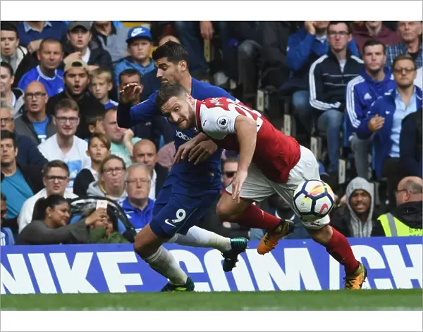 Clash at Stamford Bridge: Morata vs Mustafi - Premier League Showdown