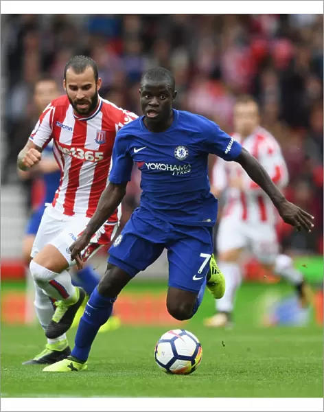 Intense Rivalry: Jese vs. Kante - Stoke City vs. Chelsea's Battle in the Premier League