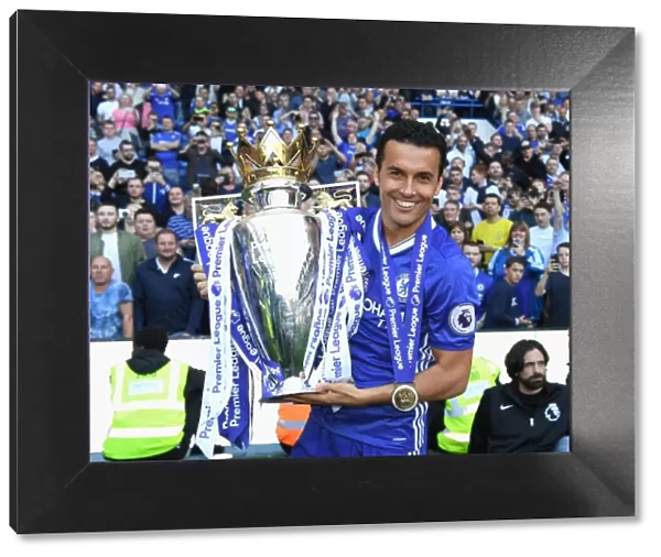 Pedro's Thrilling Title-Winning Celebration: Chelsea Clinch Premier League at Stamford Bridge