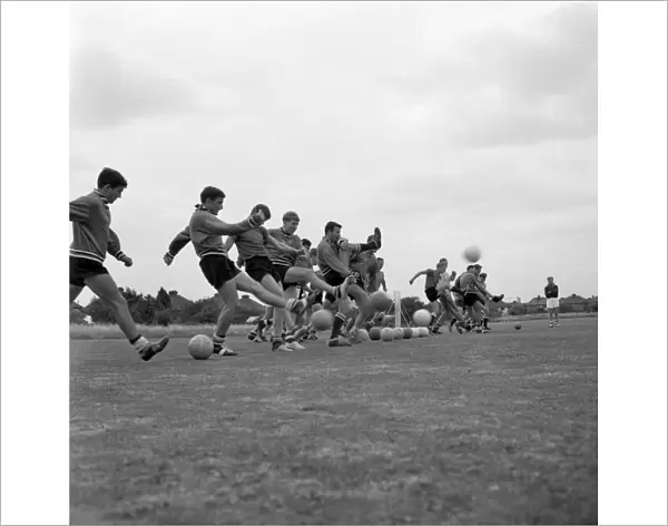 Chelsea FC: 1960's Pre-Season Training, Ewell, Surrey