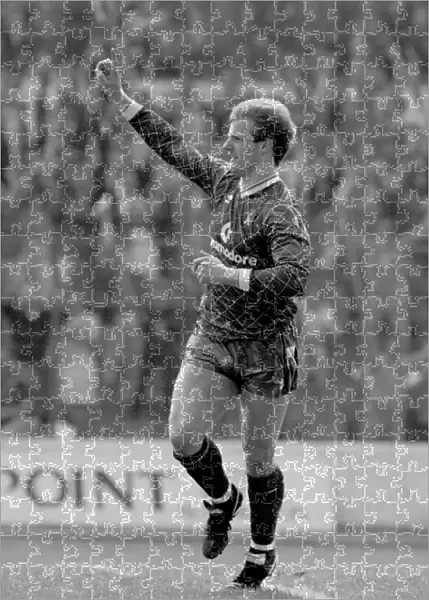 Chelsea's Gordon Durie Celebrates Opening Goal Against Charlton Athletic in Barclays League Division One at Stamford Bridge