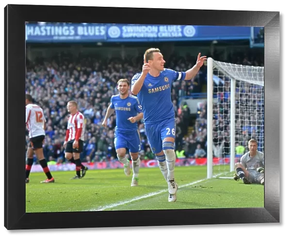 John Terry's Four-Goal Onslaught: Chelsea's FA Cup Triumph over Brentford at Stamford Bridge (17th February 2013)