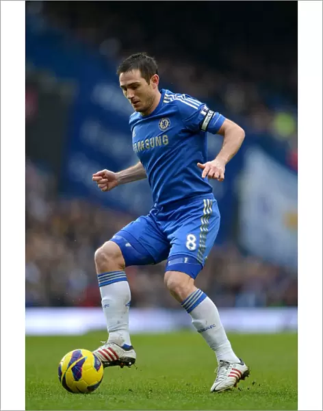 Frank Lampard in Action: Chelsea vs. Wigan Athletic (February 9, 2013) - Stamford Bridge