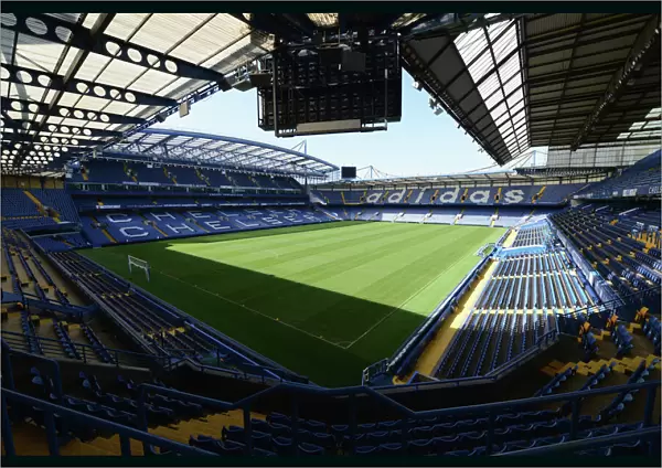 A Sea of Blue: Chelsea Football Club's Home at Stamford Bridge on September 5, 2012
