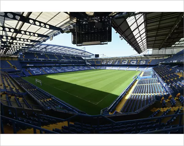 A Sea of Blue: Chelsea Football Club's Home at Stamford Bridge on September 5, 2012