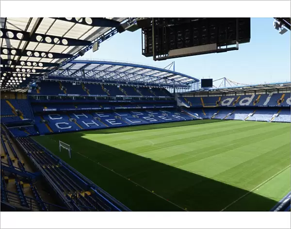 A Sea of Blue: Packed Stamford Bridge - Chelsea Football Club's Home
