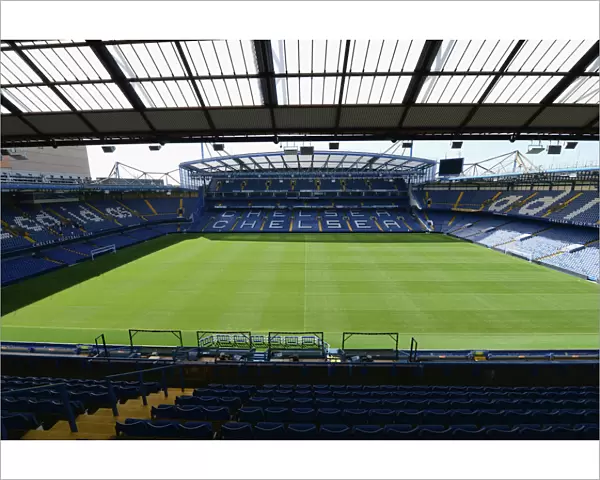 A Sea of Blue: General Views of Chelsea's Stamford Bridge on September 5, 2012 (Stadium and Fans)