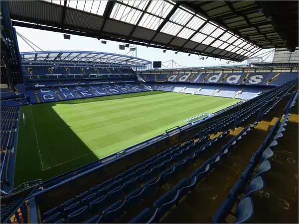 A Sea of Blues: Chelsea Football Club at Stamford Bridge during Premier League Action (September 2012)