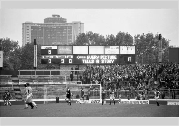 Chelsea v Newcastle United, 1980
